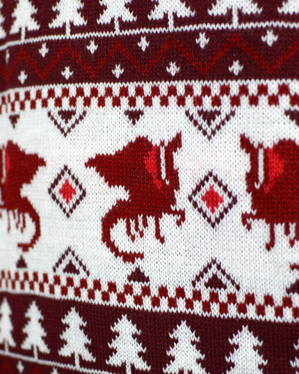 Julesweater til mænd med "Julen er på vej"