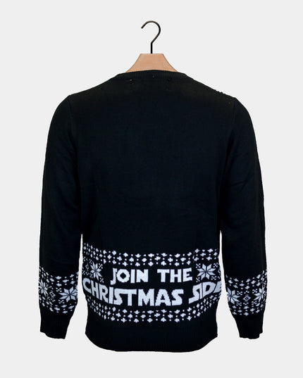 LED "Join the Christmas Side" Couples Christmas Sweater