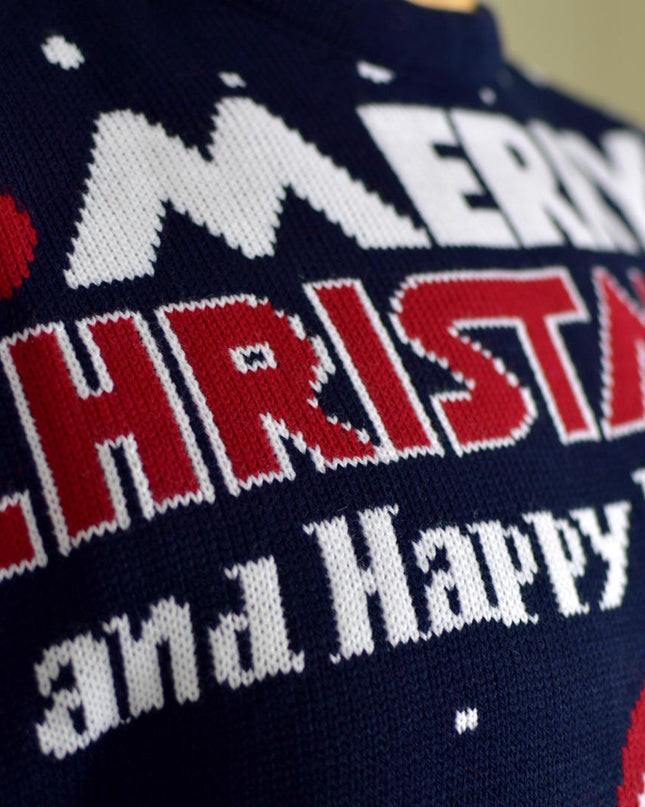 Women's Merry Christmas and Happy New Year Sweater