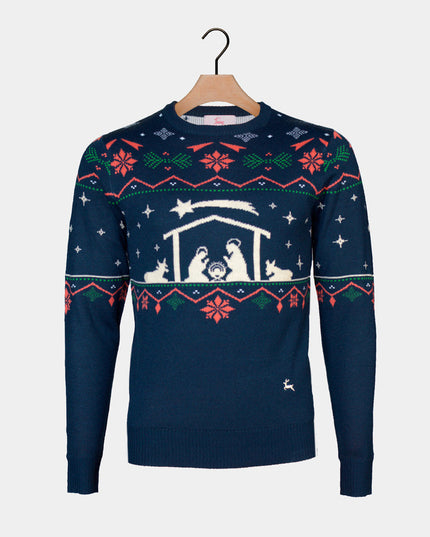 "Nativity" Couples Christmas Sweater