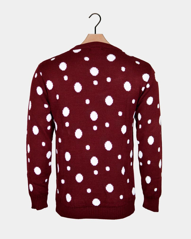 Batman, Santa og Superman rensdyrpar sweater