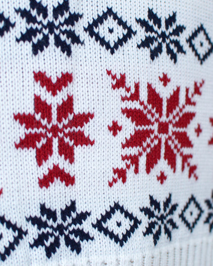 Jersey navideño rojo para parejas