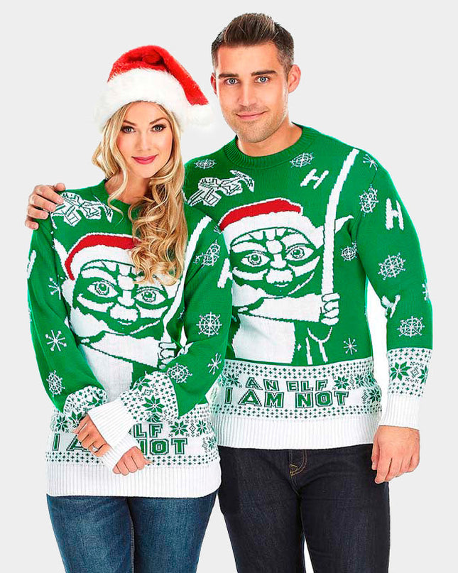 Women's "I am Not an Elf" Christmas Sweater