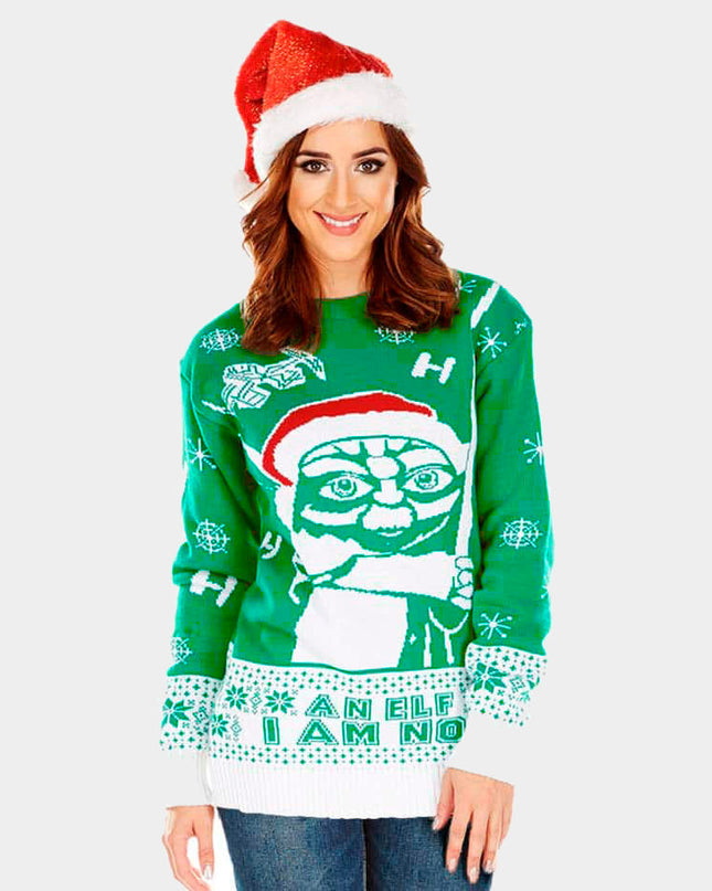 Women's "I am Not an Elf" Christmas Sweater