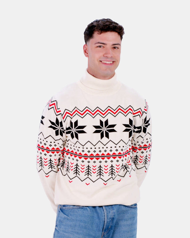 Women's Chamonix Sweater in Organic Cotton for the Holidays