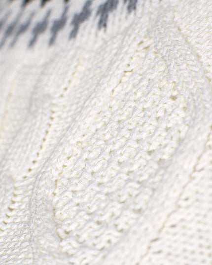 Women's Eiffel Sweater in Organic Cotton for Christmas