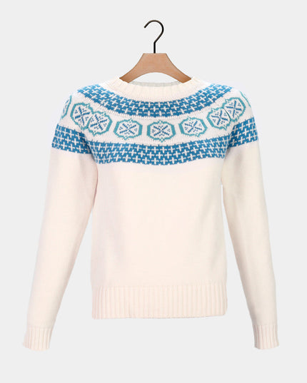 Women's Glacier Sweater in Organic Cotton for Holiday Style