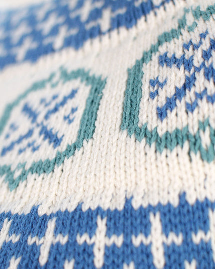 Kvinders økologisk bomuld gletsjer-sweater