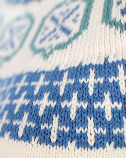 Kvinders økologisk bomuld gletsjer-sweater