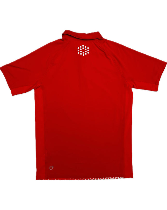 Vintage Puma Red Polo Shirt for Men and Women