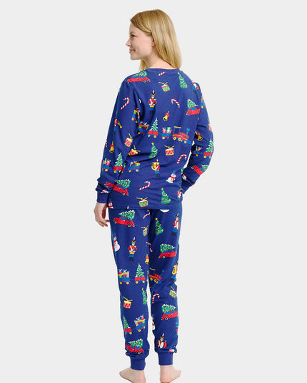 Unisex Adult Christmas Pajamas with Christmas Toys