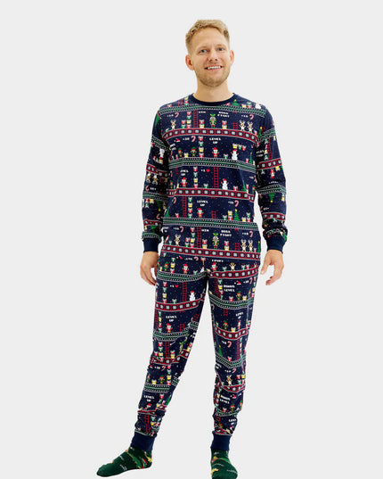 Pijamas Navideños Unisex para Adultos "Videojuegos Retro"