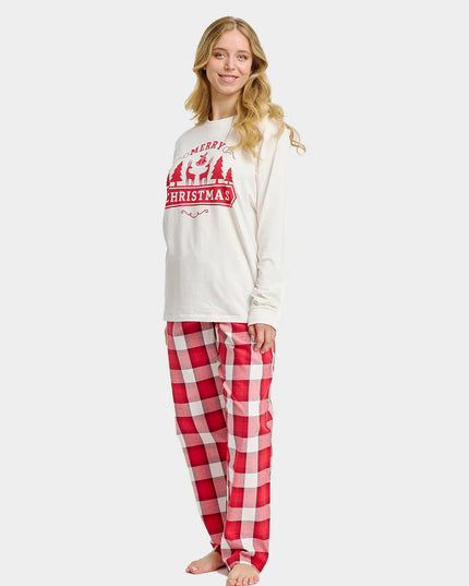 Unisex Glædelig Jul Pyjamas til Voksne