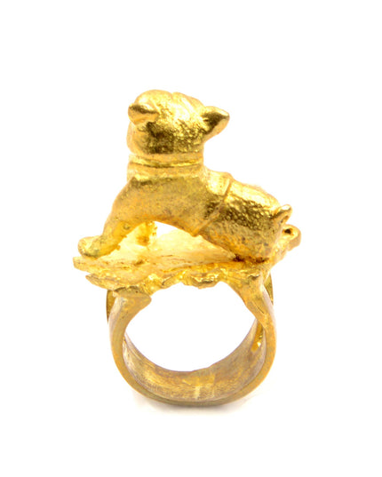 Anillo de Perro de Cobre