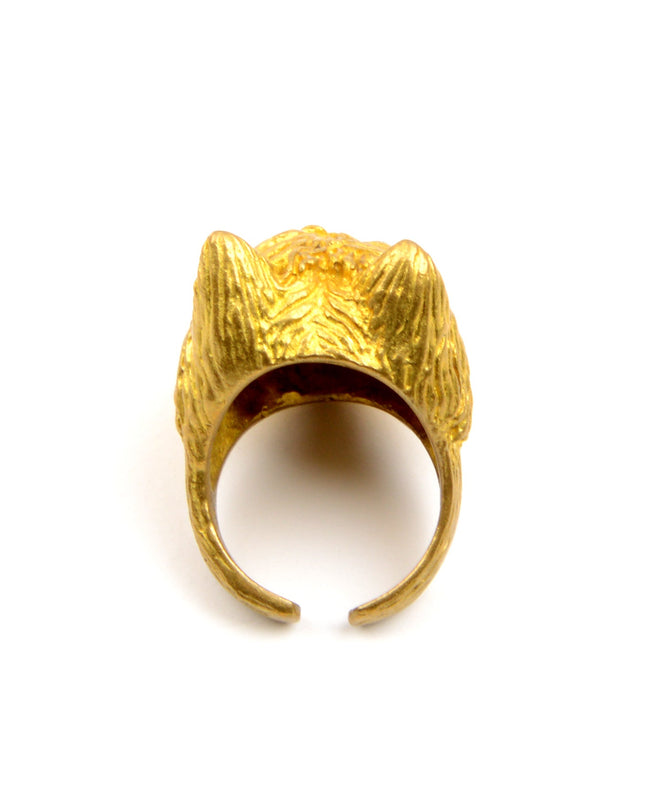 Kobber Hund Ring Et
