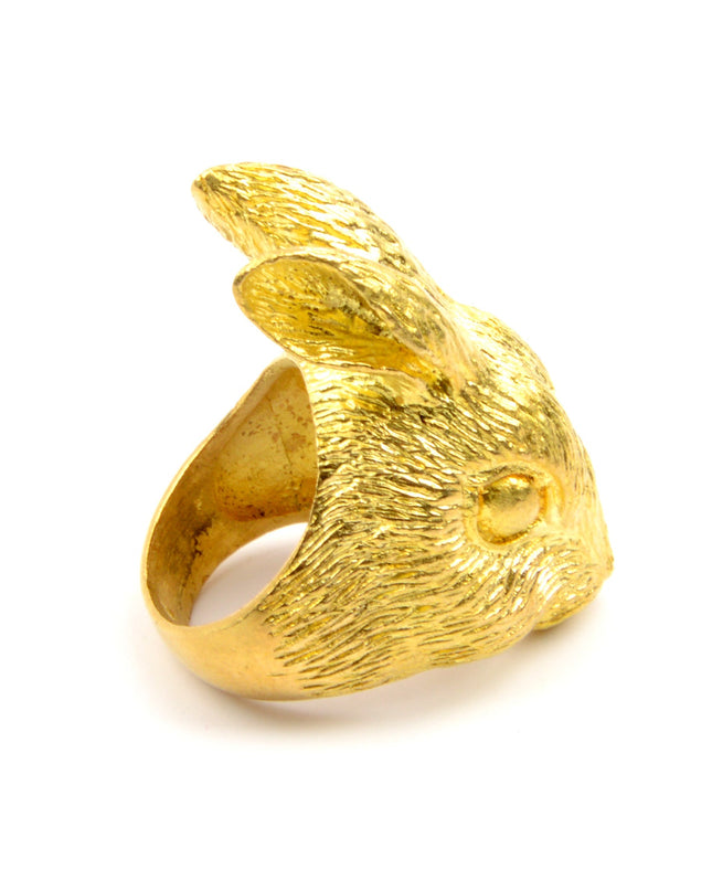 Bunny Copper Ring