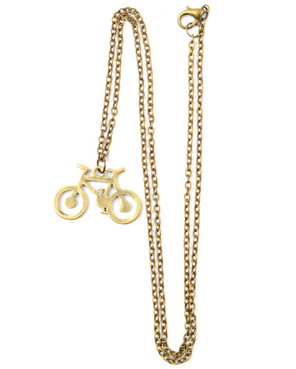 Bicycle Necklace I - Stylish Accessory for Cycling Enthusiasts
