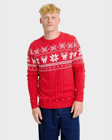 Scandinavian Men's Christmas Sweater for Festive Fun