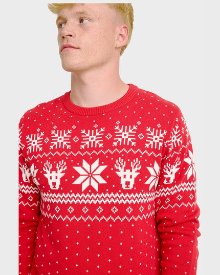 Scandinavian Men's Christmas Sweater for Festive Fun