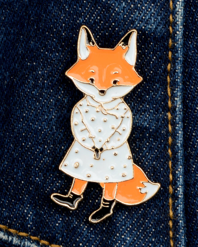 Fox Girl Enamel Pin
