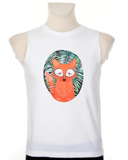 Tank Top - Fox Design for Easter for Men and Women