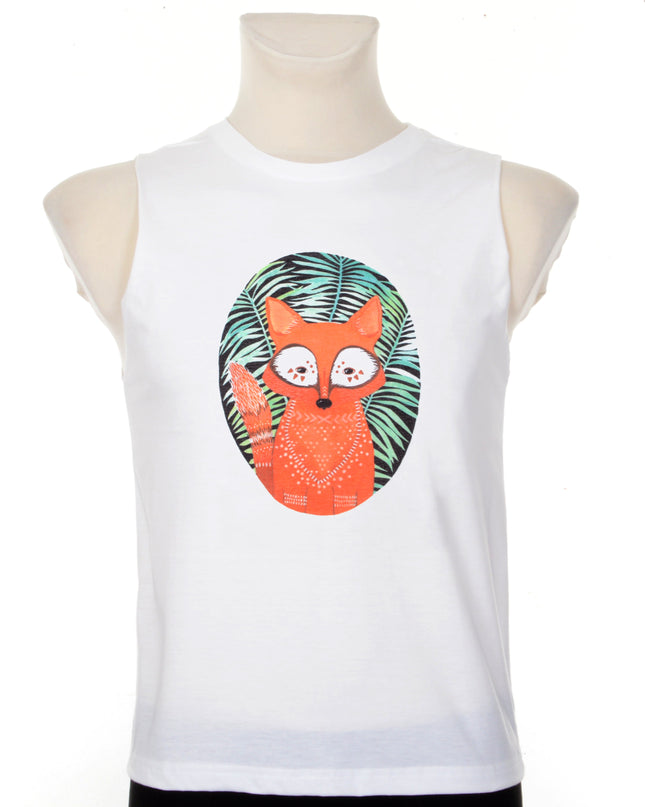 Tank Top - Fox Design for Easter for Men and Women