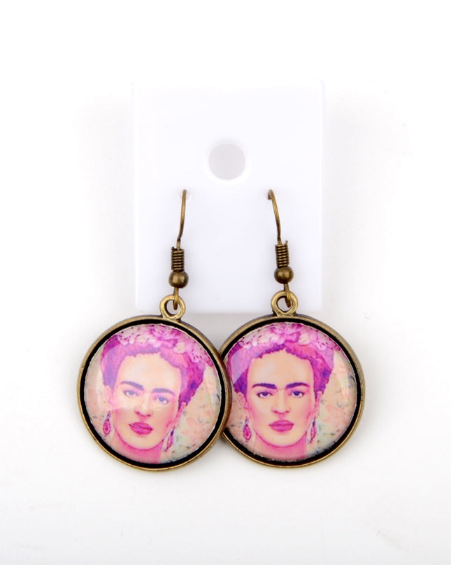 Frida Art Earrings for Women