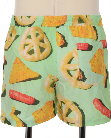 Chips Print Shorts - Fun Summer Look