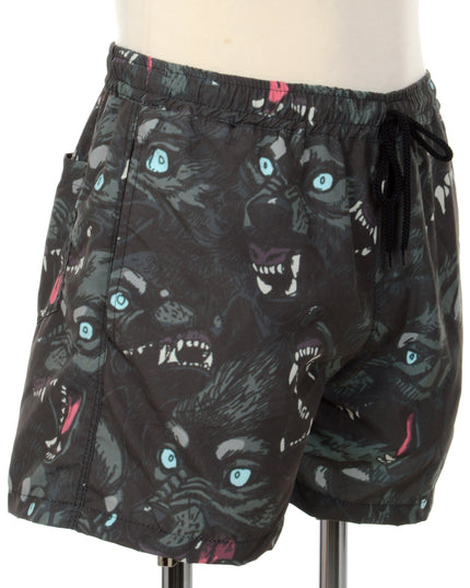 Pantalones cortos de verano y Halloween de lobo