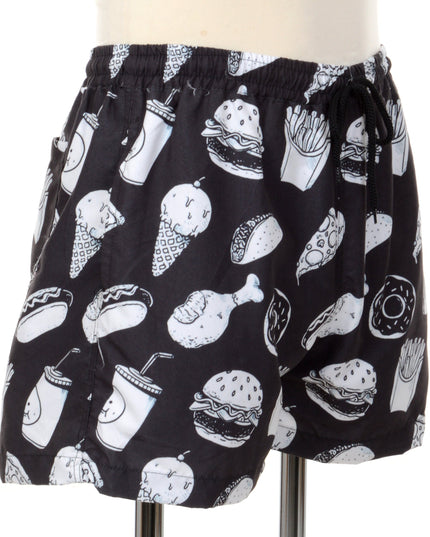 Pantalones cortos de comida rápida