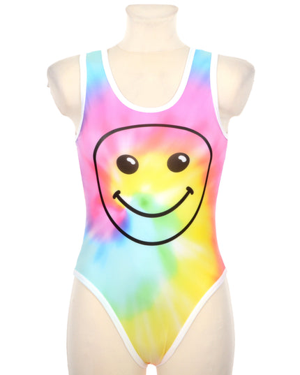 Børn og Voksne Smile Svømmedragt til Sommer