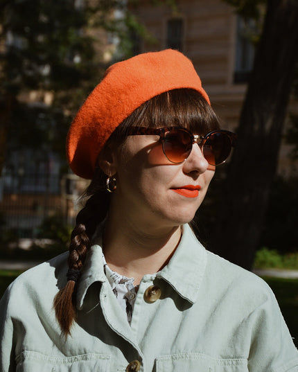 Orange Swiss Cap fra Limited Collection