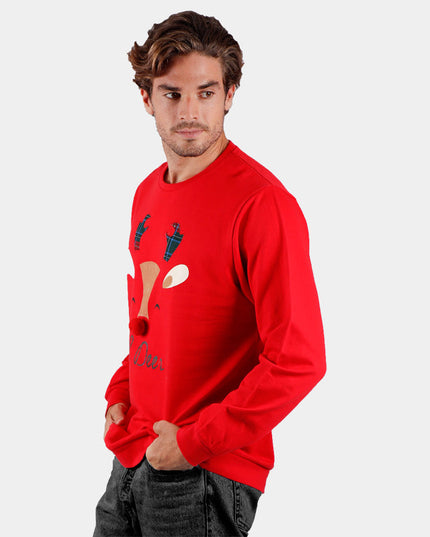 Sudadera de Navidad para hombres diseño Oh Deer