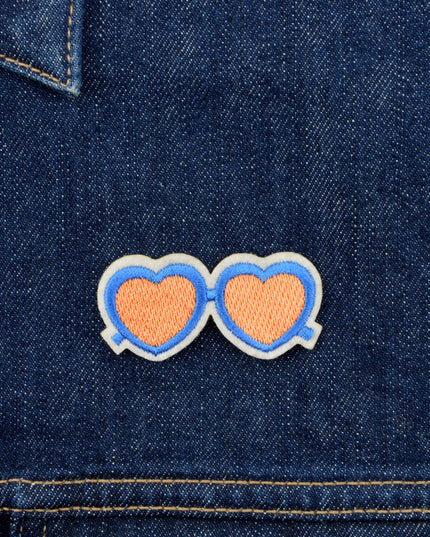 Heart Sunglasses Patch