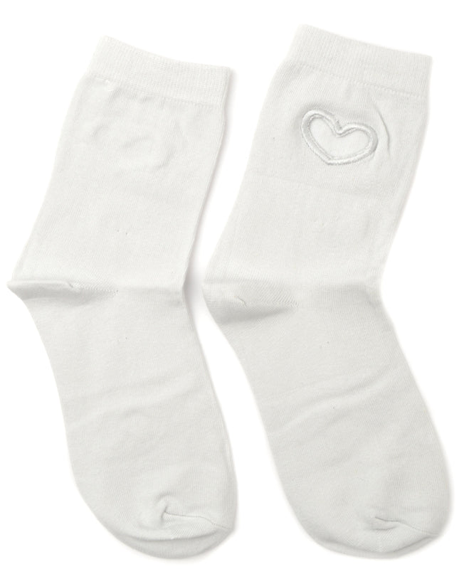 Zokni - Heart Grey Fun Christmas Socks for Adults and Kids