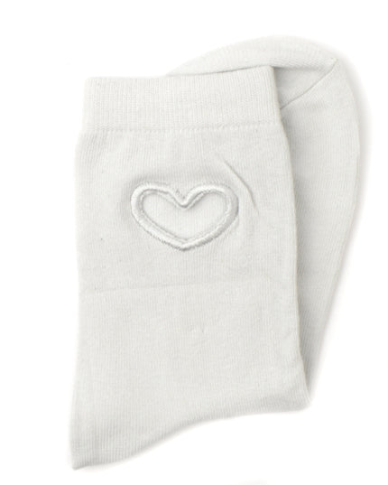 Zokni - Hjerte Grå Sjove julesokker til voksne og børn