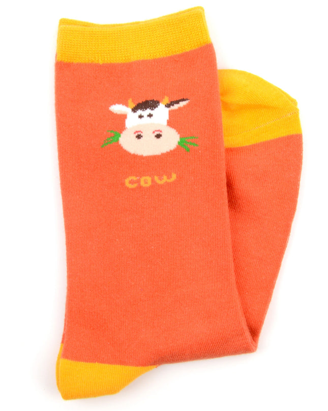 Cow Fun and Festive Socks