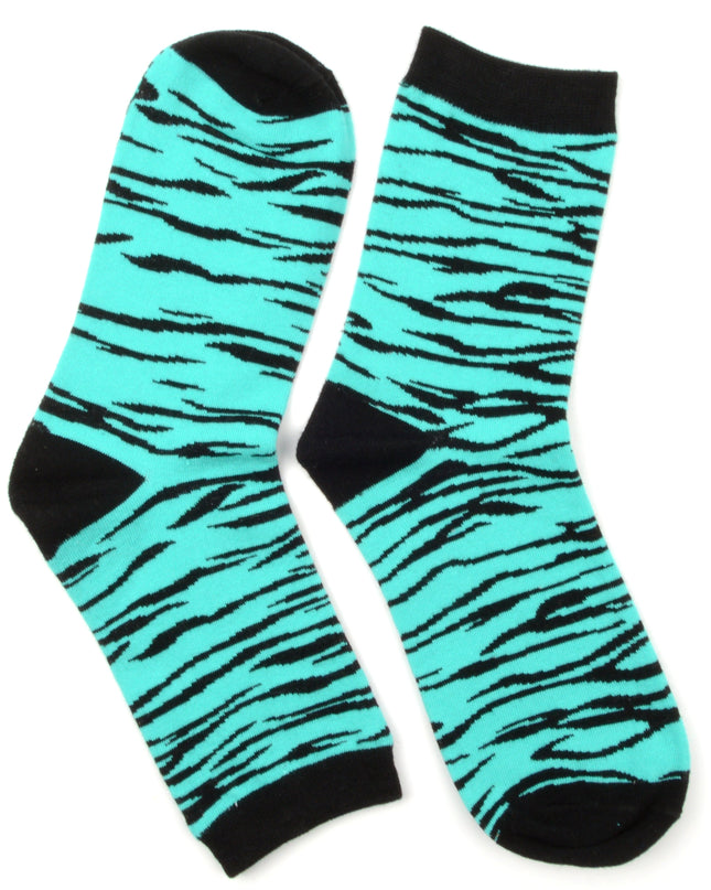 Fun Christmas Socks - Zokni Tiger Striped Design