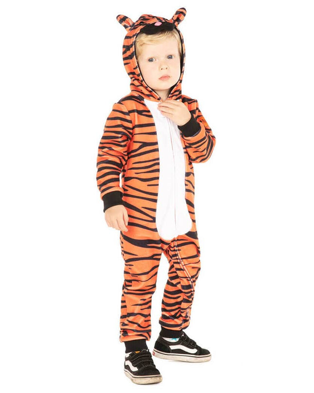 Tumling Drengs Tiger Kostume