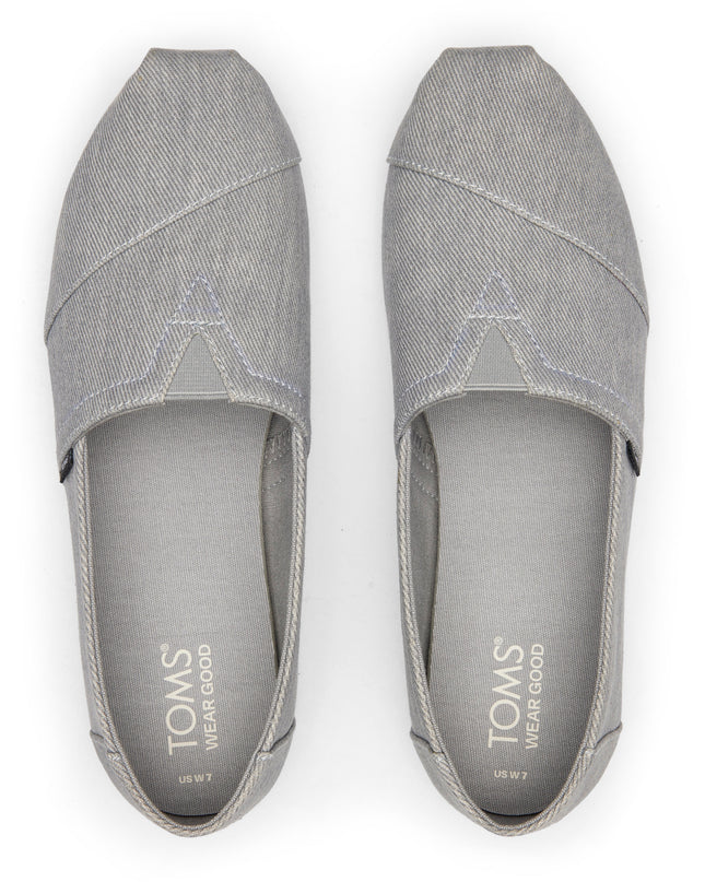 TOMS Alpargata - Ultimate Grey Distressed Twill