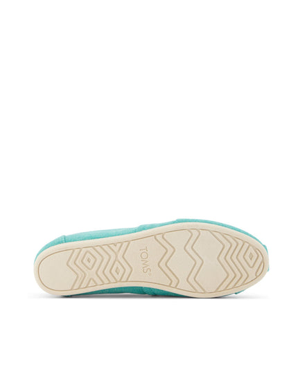 TOMS Alpargata Classic - Aqua Heritage Canvas