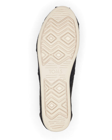 TOMS Alpargata - Sort Basket Snøre