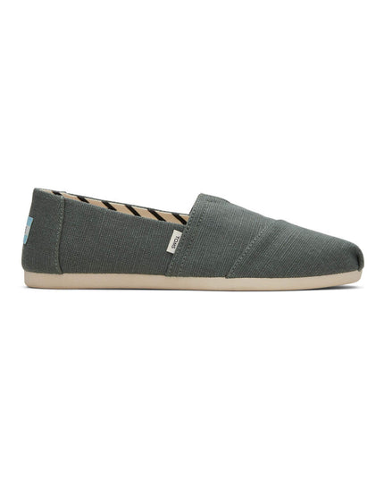 Bonsai Green Canvas Slippers by TOMS