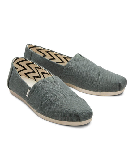 TOMS Alpargata - Bonsai Green Heritage Canvas Slippers