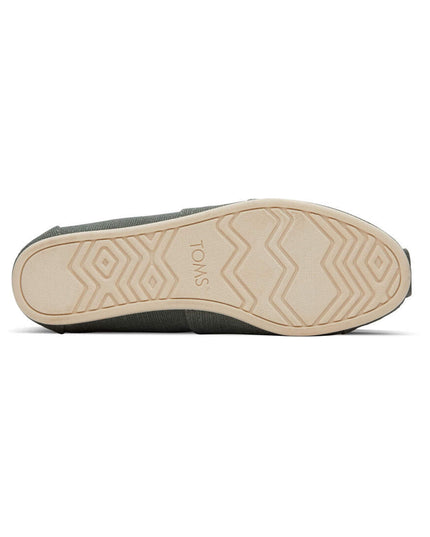 TOMS Alpargata - Bonsai Green Heritage Canvas Slippers