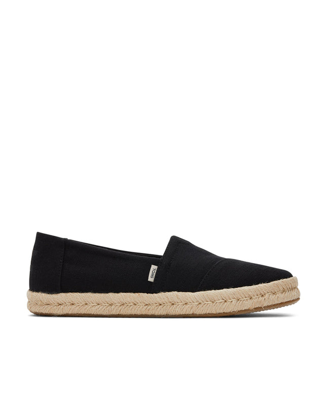 TOMS Alpargata Rope 2.0 - Black Recycled Cotton