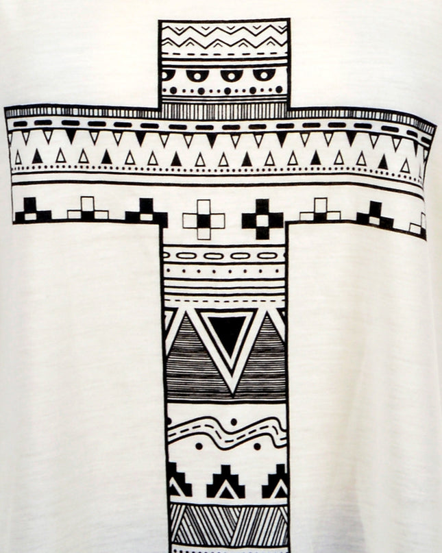 Loose Tank Top - Cross