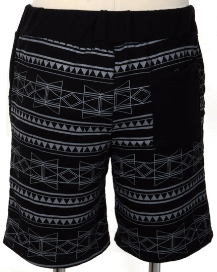 Geometric Loungewear Shorts