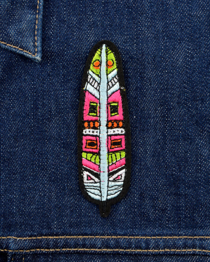 Parche Pluma Azteca