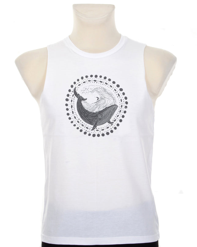 Tank Top - Whale Print for Men and Women